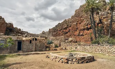 Traditional lodge in Gagou's mountains